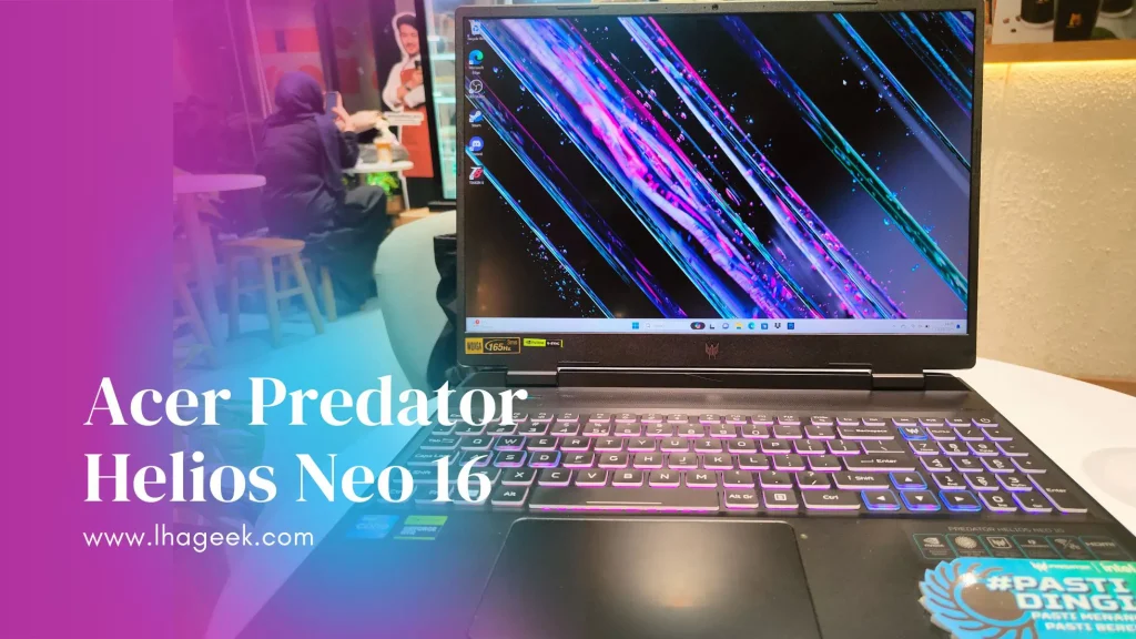 Fakta Menarik Laptop Acer Predator Helios Neo 16