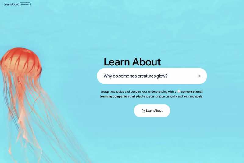 Kenali Learn About, ChatGPT Tertentu Belajar Versi Google